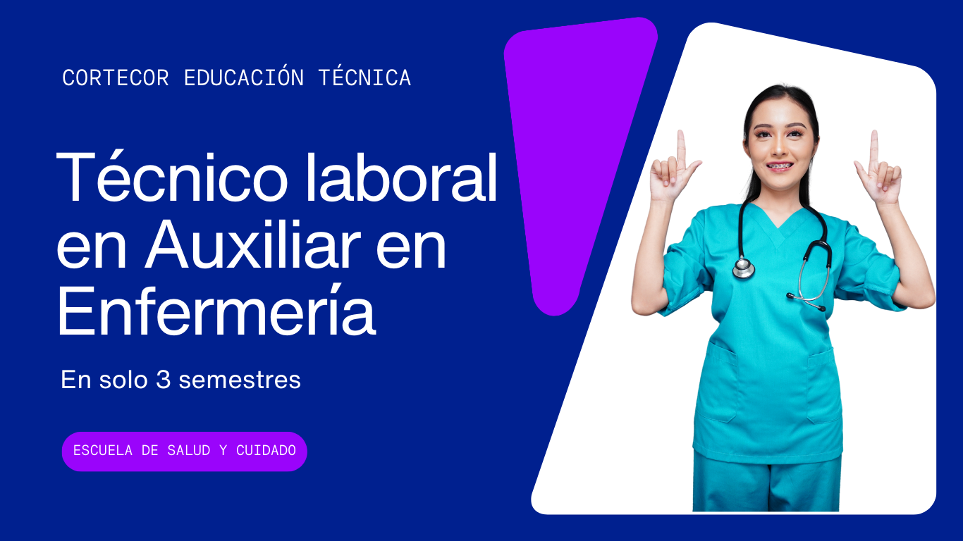 Auxiliar de enfermeria Corporacion Educativa de Cordoba